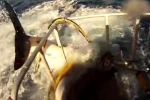 Great White Shark Attacking Cage Caught on Video