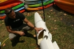 Shark attacks Canoe in Reunion Island