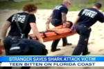 Florida: 16-Year-Old Shark Attack Victim Saved by Stranger