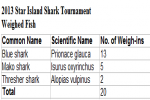 Star Island Shark Tournament 2013